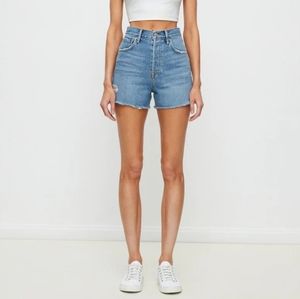 GRLFRND The Jules Super High Rise Vintage Cut Off